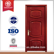 Fancy wood door design customized modern design paint colors wood doors with fiberglass